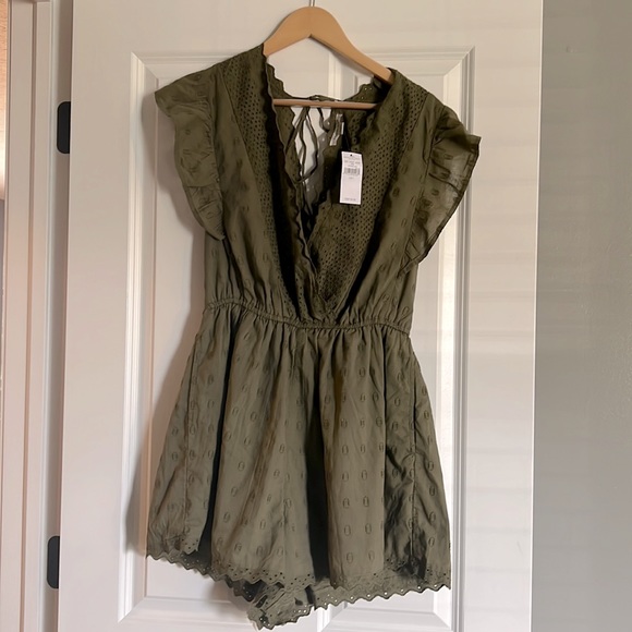American Eagle Outfitters Pants - American Eagle - Romper - Olive